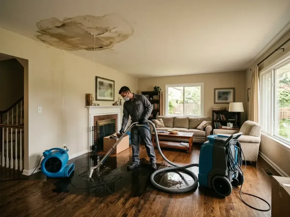attic-pipe-burst-ceiling-drip-008 — frequently asked questions, Water Damage Restoration & Carpet Care in Bushland, TX